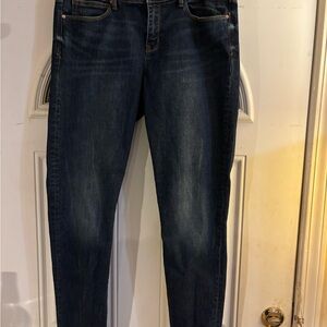 Classic Dark Blue Women's Skinny Jeans